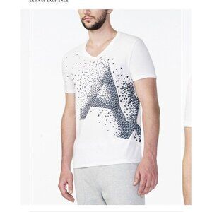 Armani Exchange FLYAWAY TESSELLATE TEE XXL